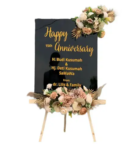 Papan Bunga Akrilik cikidang