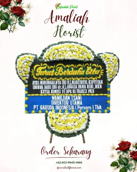 Papan Bunga Duka cikidang